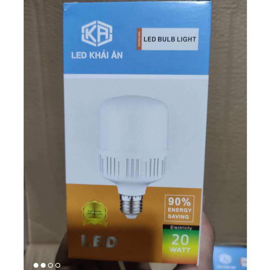 Bóng đèn led 20w khải ân giá rẻ
