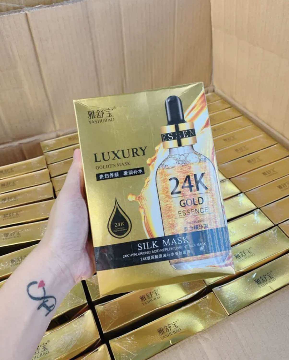 Mặt nạ dưỡng da 24k