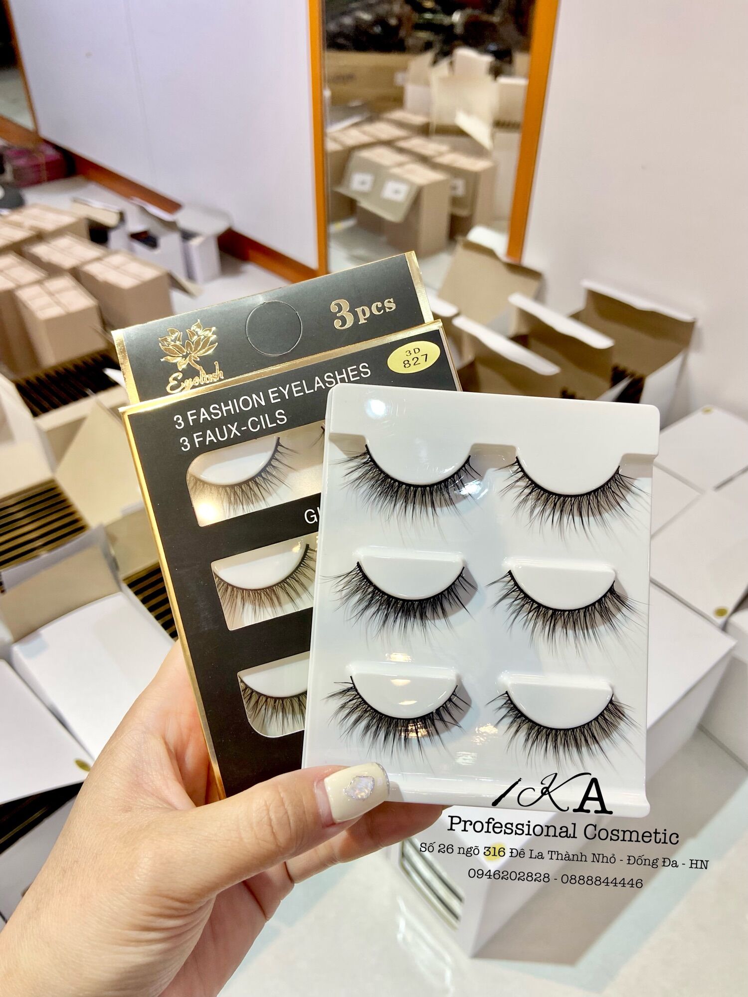 Mi giả 3D 3 đôi siêu đẹp