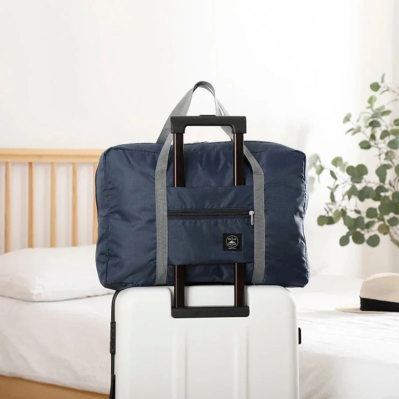 Túi Du Lịch Gấp Gọn Dành Cho Nữ Và Bé Gái Chất Liệu Nylon Nhẹ Dung Tích Lớn Phù Hợp Mang Lên Máy Bay Dùng Cho Thể Thao Du Lịch Cuối Tuần Hoặc Đi Qua Đêm