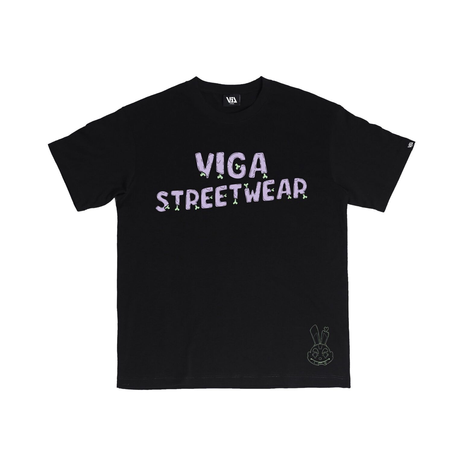 Áo Thun Local brand ViGa Bone Black ( Nam và Nữ )