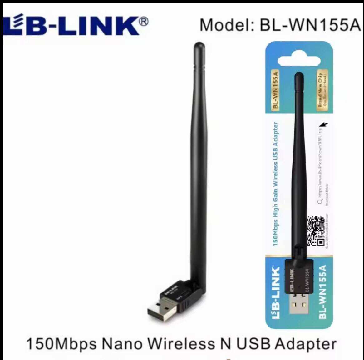 Usb thu wifi Lblink có râu 155 dùng cho Pc và laptop tiện dụng