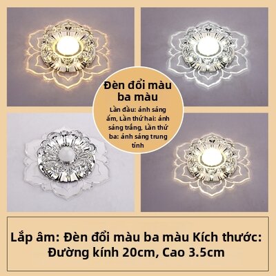 Đèn Trần LED Màu Sắc Sáng Tạo