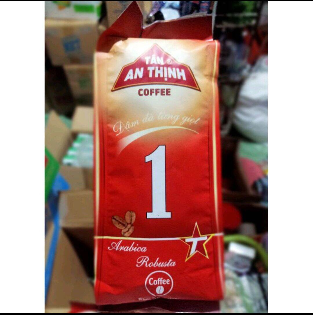 Bộ đôi cà phê tân an thịnh số 1 màu đỏ-1kg