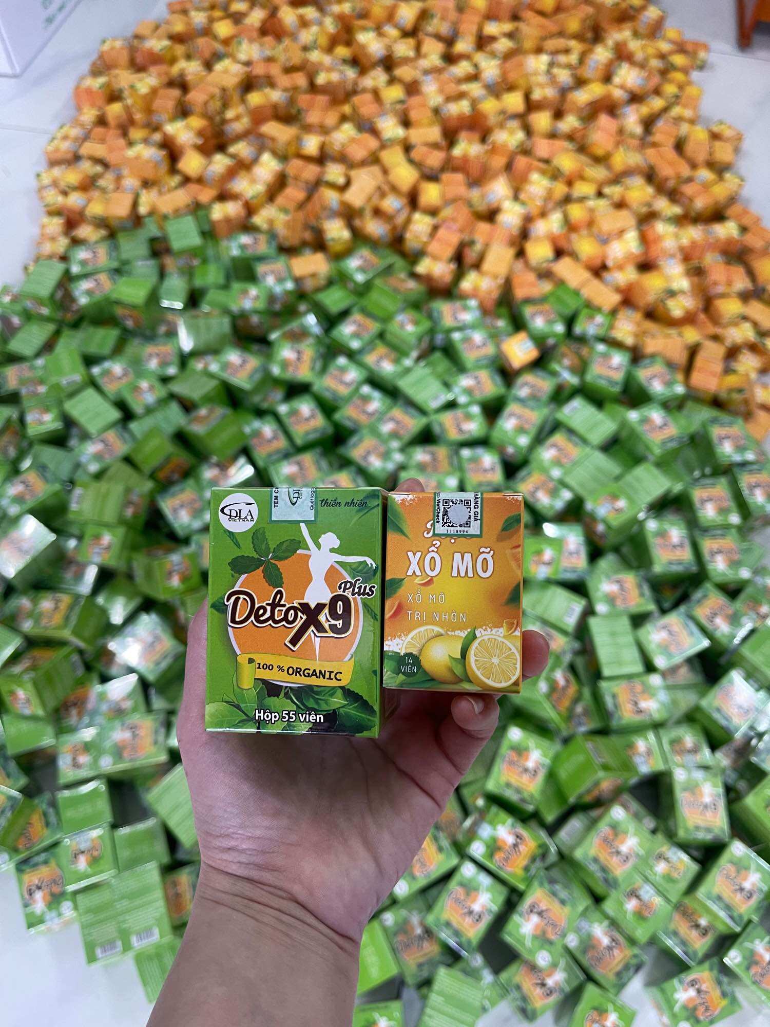 Giảm bụng cấp tốc :combo 2 hộp như trong hình