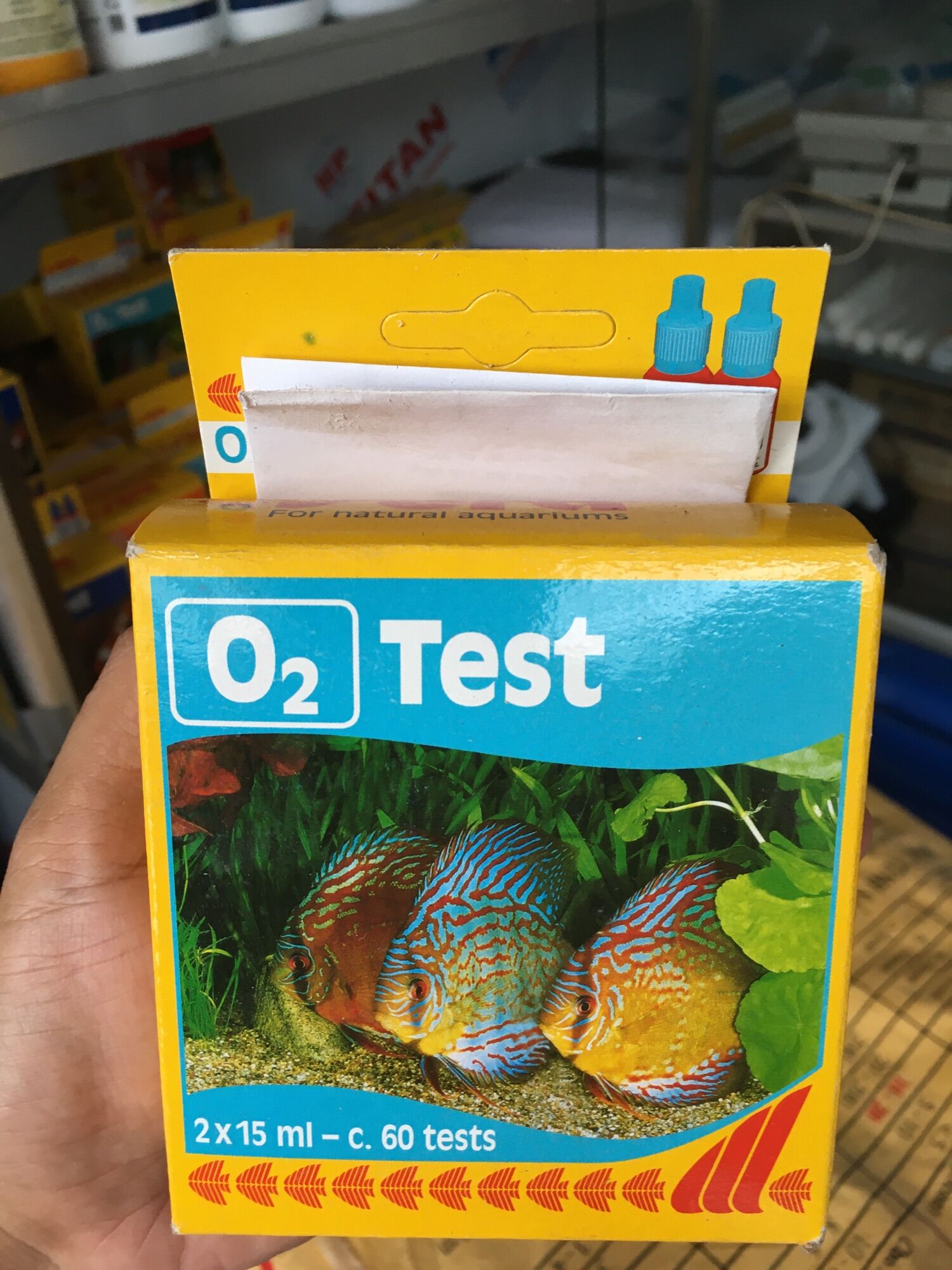 Test kiểm tra đo O2 , oxy cho ao nuôi tôm cá thuỷ hải sản
