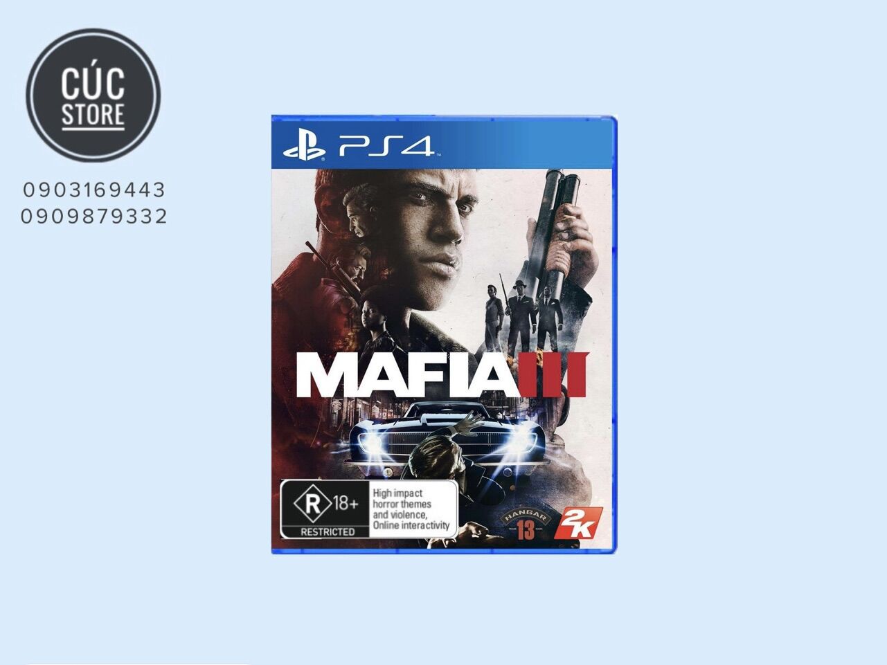 Ps4 disc: mafia 3