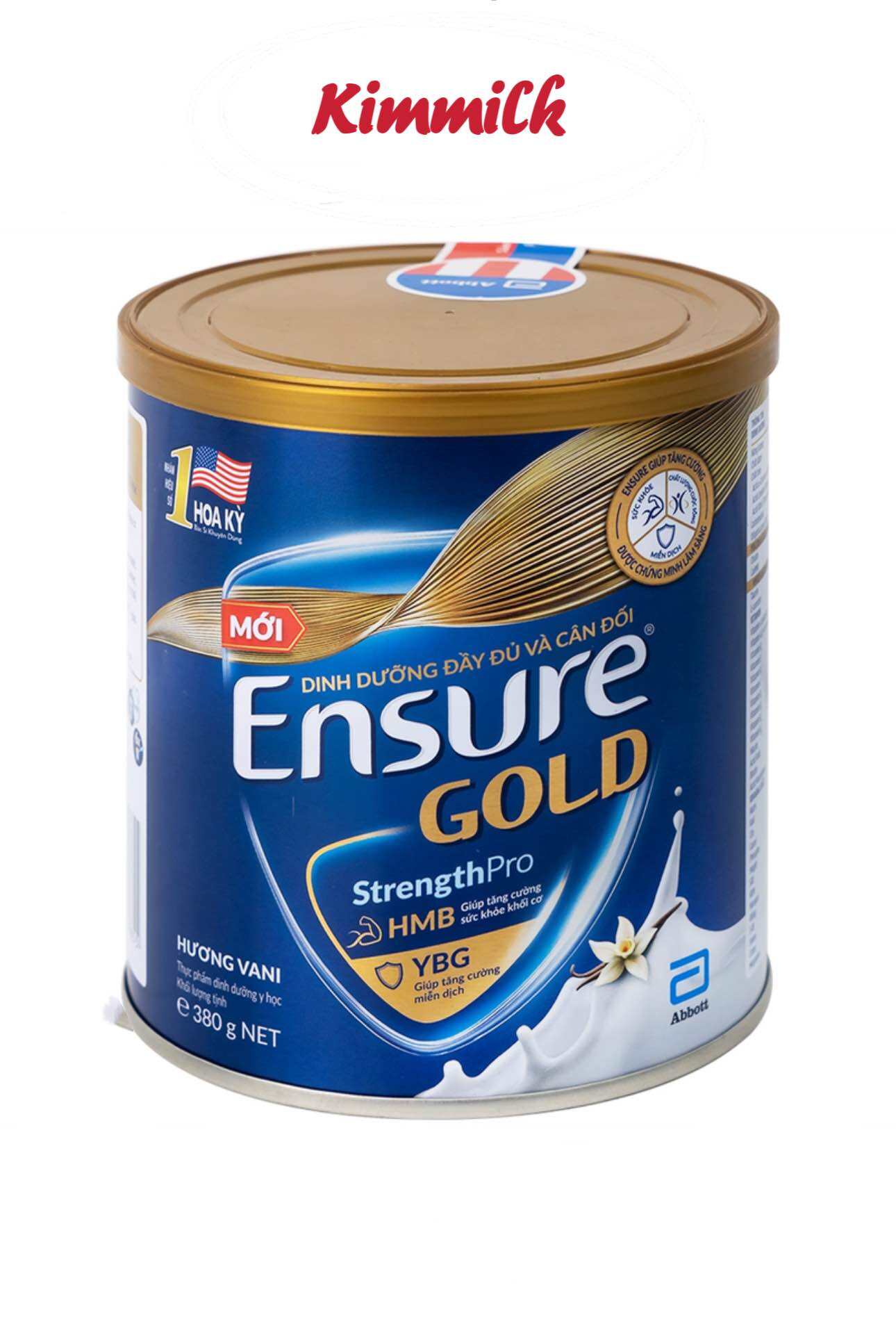 Sữa bột Abbott Ensure Gold lon 380g
