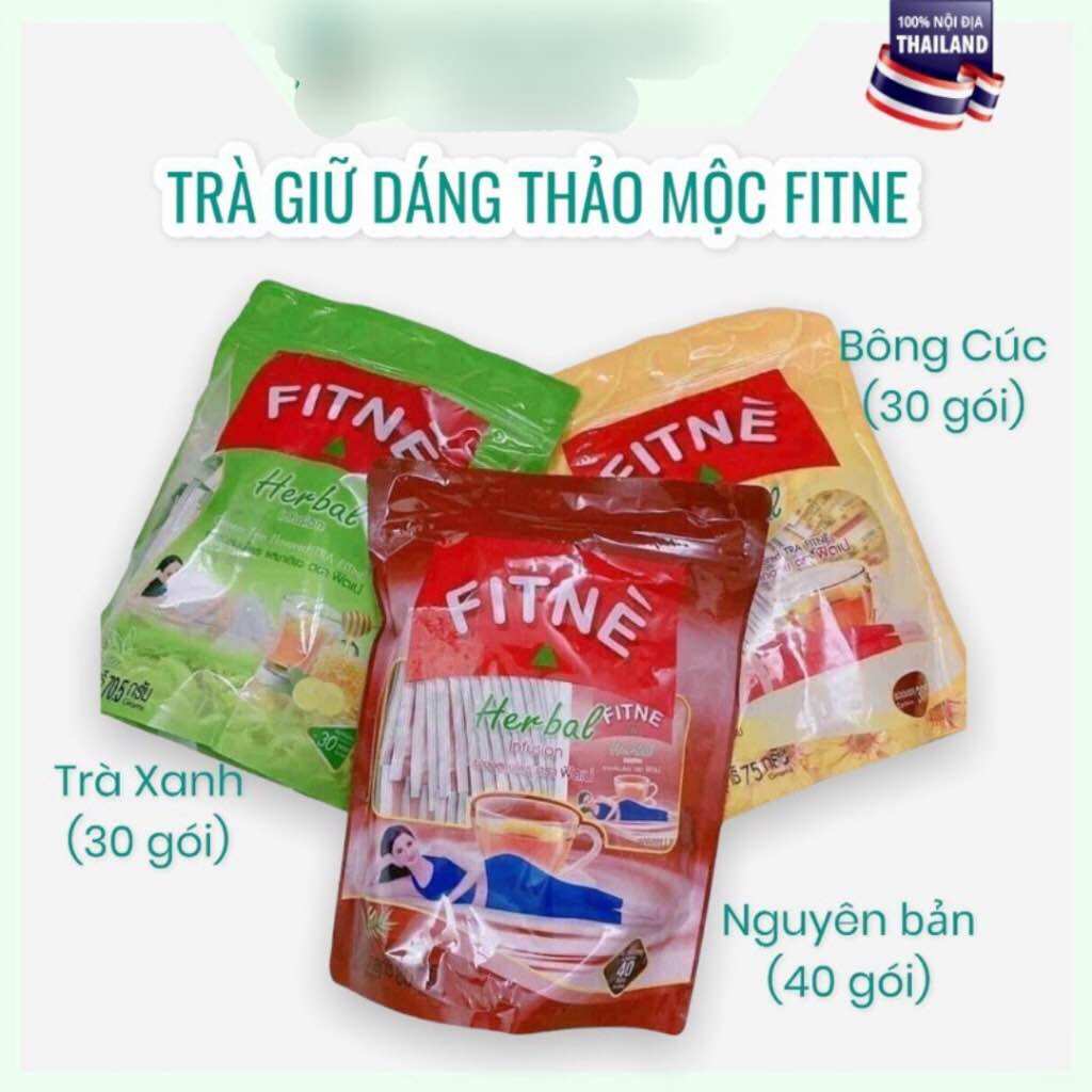 [CHÍNH HÃNG] TRÀ TÚI LỌC FITNE HERBAL THÁI LAN (30-40 túi nhỏ)