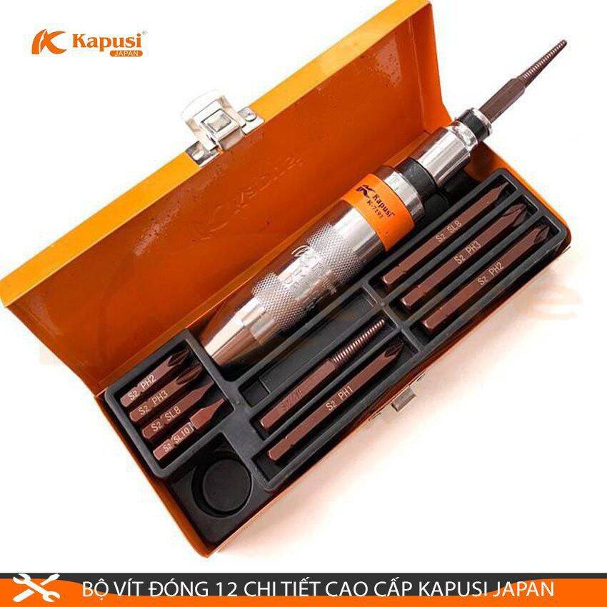 BỘ VÍT ĐÓNG 12 CHI TIẾT KAPUSI