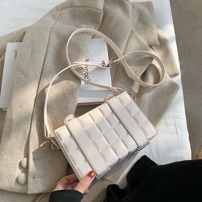 Bag 2021 New Fashion Fashion Trending Women's Bag Western Style Shoulder Messenger Bag Women's All-Matching Ins Small Square Box Bag