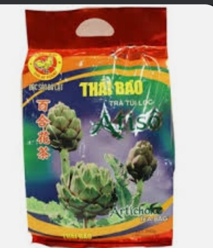 (Freeship 15k- 50 k)Trà atisô thái bảo đặc sản Đà Lạt (1 gói 100 túi lọc)