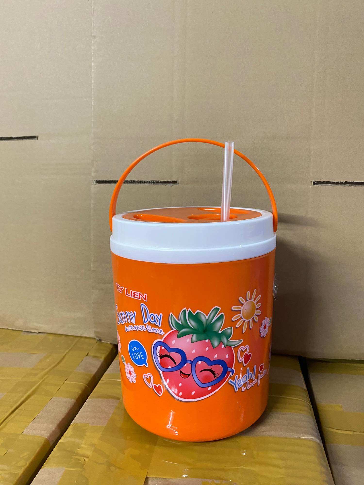 Bình đá giữ nhiệt 1.5L tý liên nắp vặn
