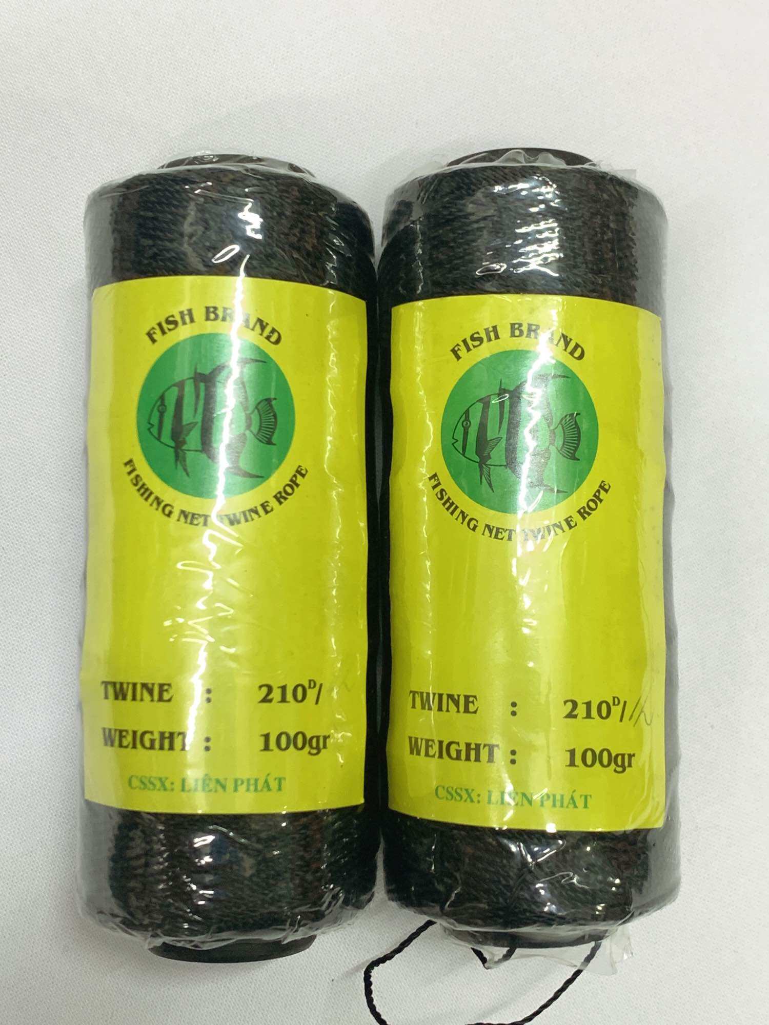 Chỉ nylon 100% sợi 210D màu đen