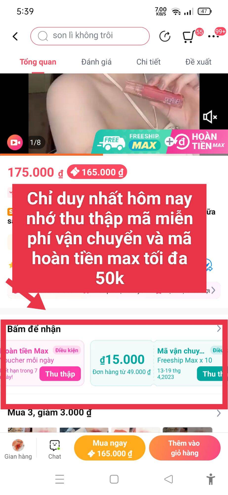Cam tươi_Son kem Dolly super matte không chì mềm môi