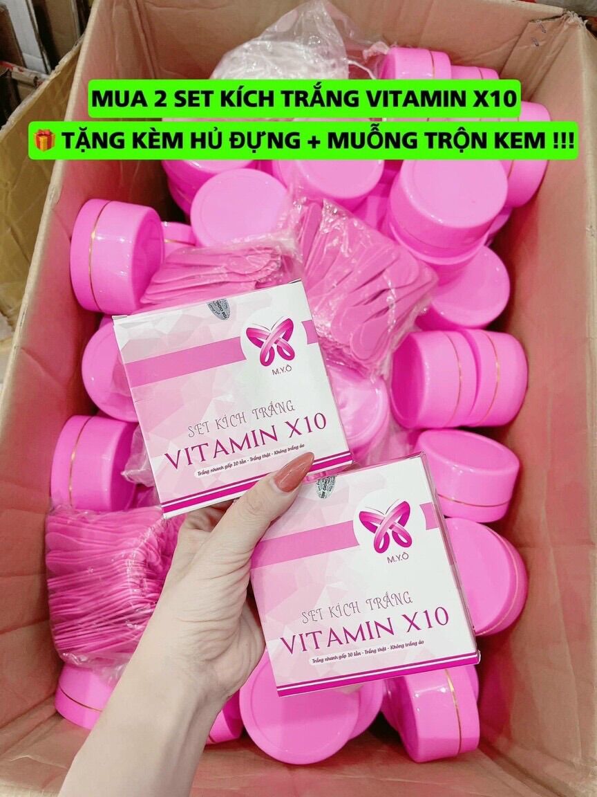 2 Set kích trắng tặng ngay HỦ MUỖNG