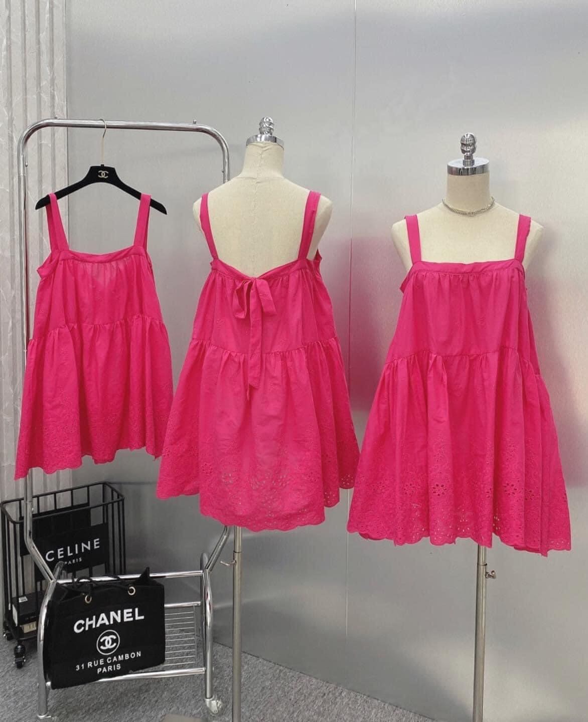 Váy Baby Doll Hoa Nhí Quần Áo Trẻ Em - Mint's Closet