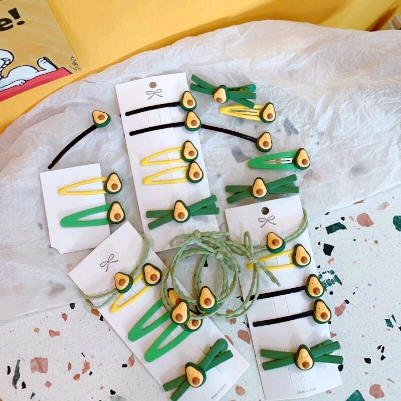 Cột Tóc, Kẹp Tóc Quả Bơ
