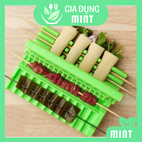 Dụng cụ xiên thịt nướng tiện dụng - dụng cụ kẹp thịt làm xiên thịt nướng