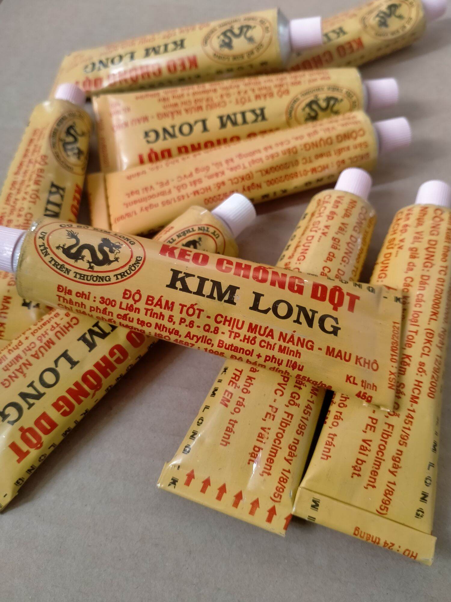 [HCM][2 tuýp] keo chống dột Kim Long