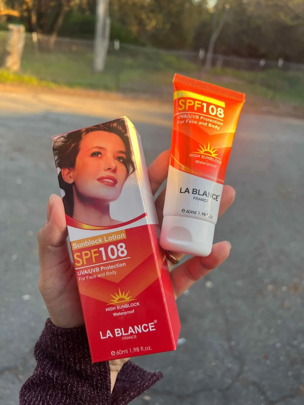 [Hàng Pháp] Kem chống nắng La Blance SPF 108 - Nữ hoàng chống nắng của Pháp