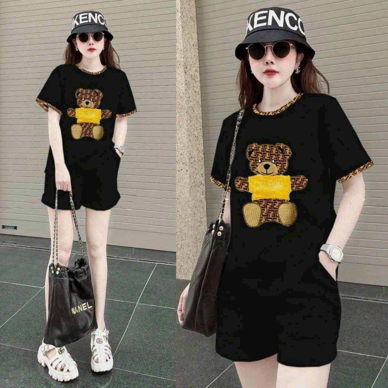 SÉT BỘ SHORT COTTON THÊU CAO CẤP