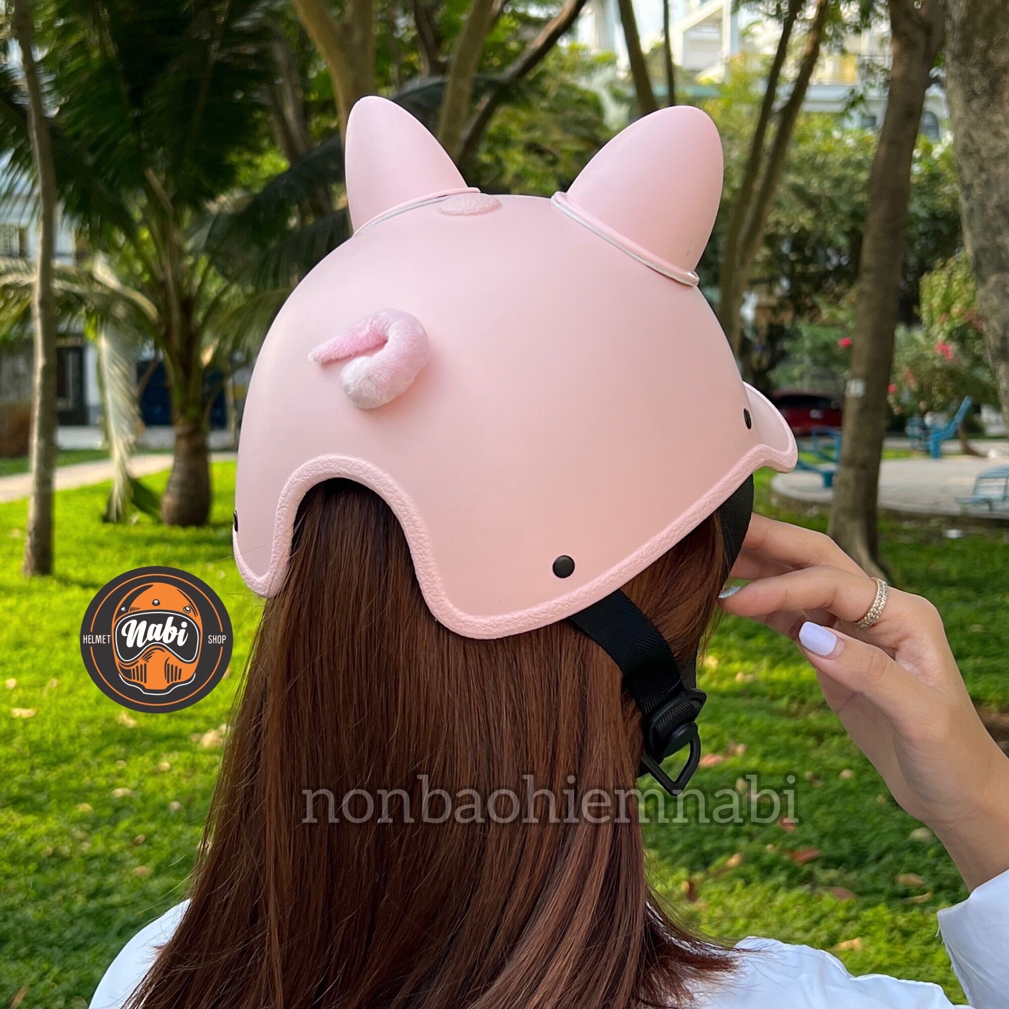Mũ bảo hiểm lưỡi trai heo cao cấp
