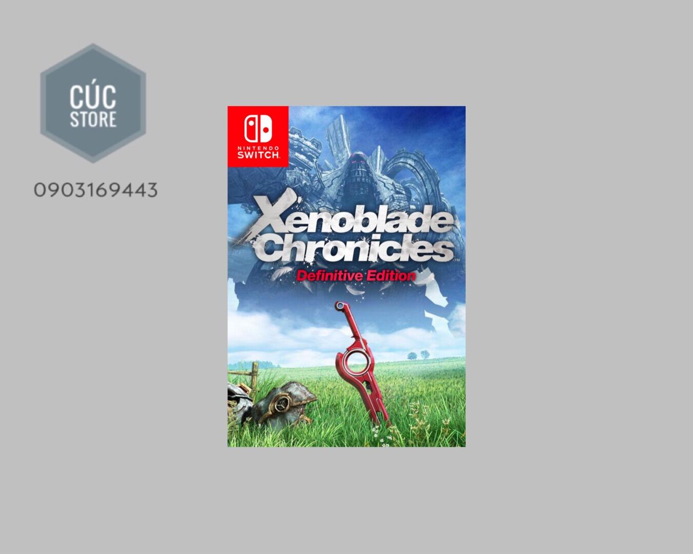 Đĩa chơi game SWITCH: Xenoblade Chronicles Definitive Edition SWITCH