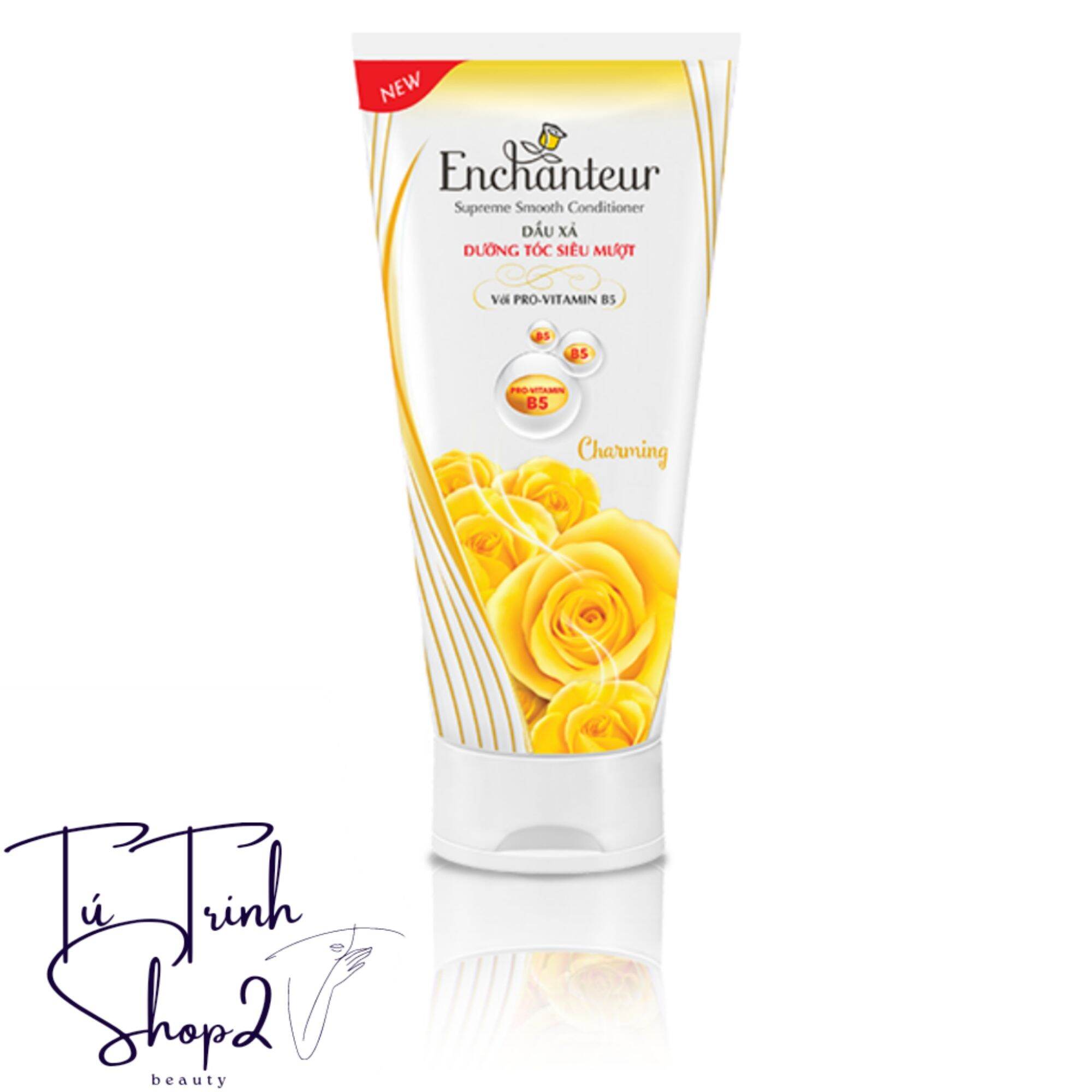 Dầu xả dưỡng tóc siêu mượt enchanteur 170g