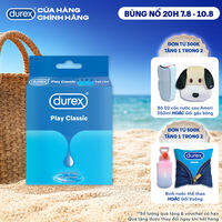 Gel bôi trơn Durex play classic Hộp 3 gói x 5ml