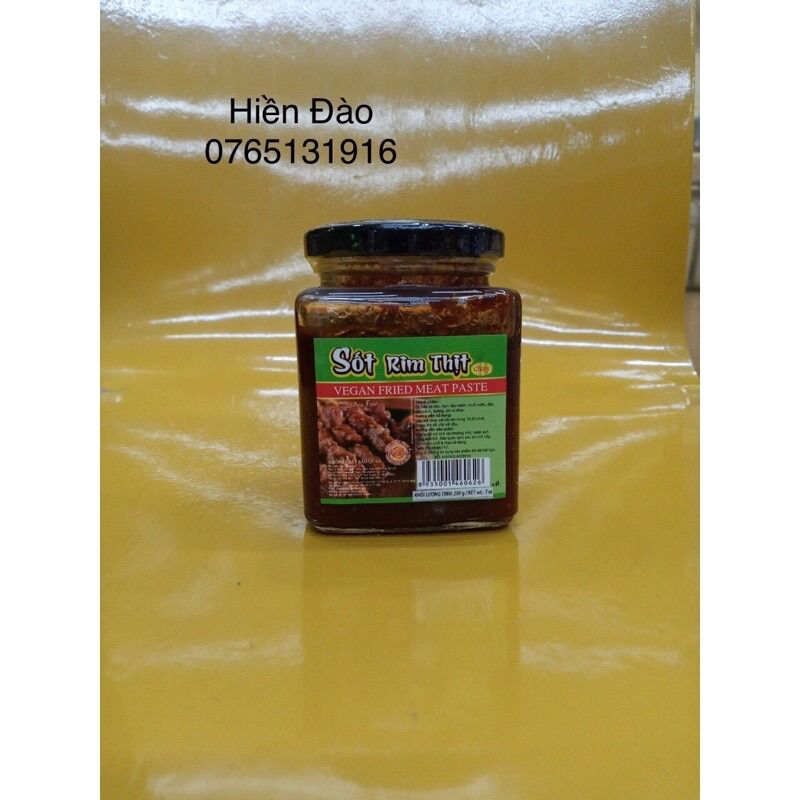 Sốt rim thịt chay âu lạc