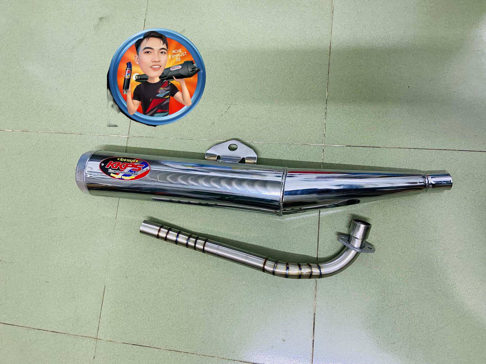 Pô tăng sirus kiểu thai đít nhôm móc nĩ ấm tặng cổ inox sâu đẹp