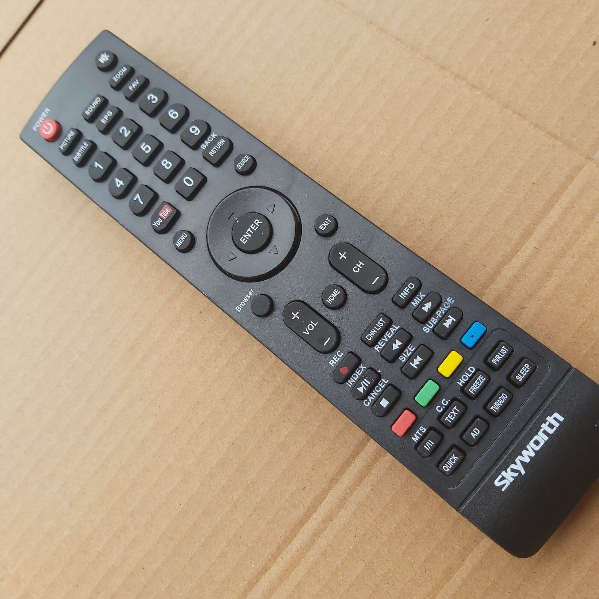 Remote điều khiển tivi skyworth (mẫu 2)