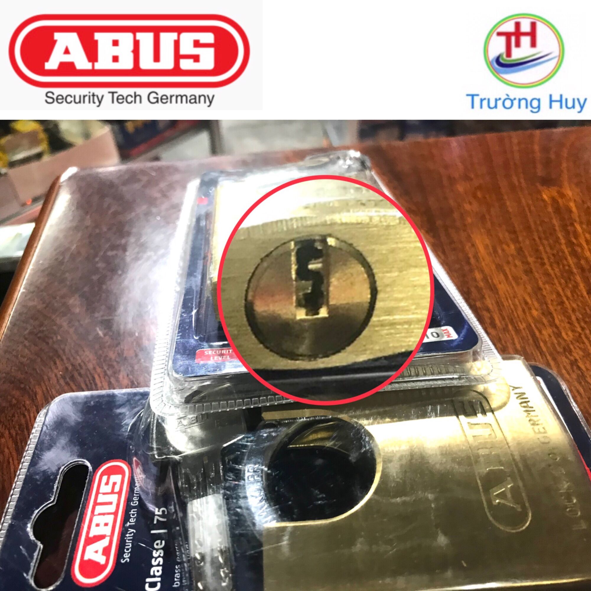[chính hãng] Khoá chống cắt ABUS 75CS/69 - bảo hành 3 năm
