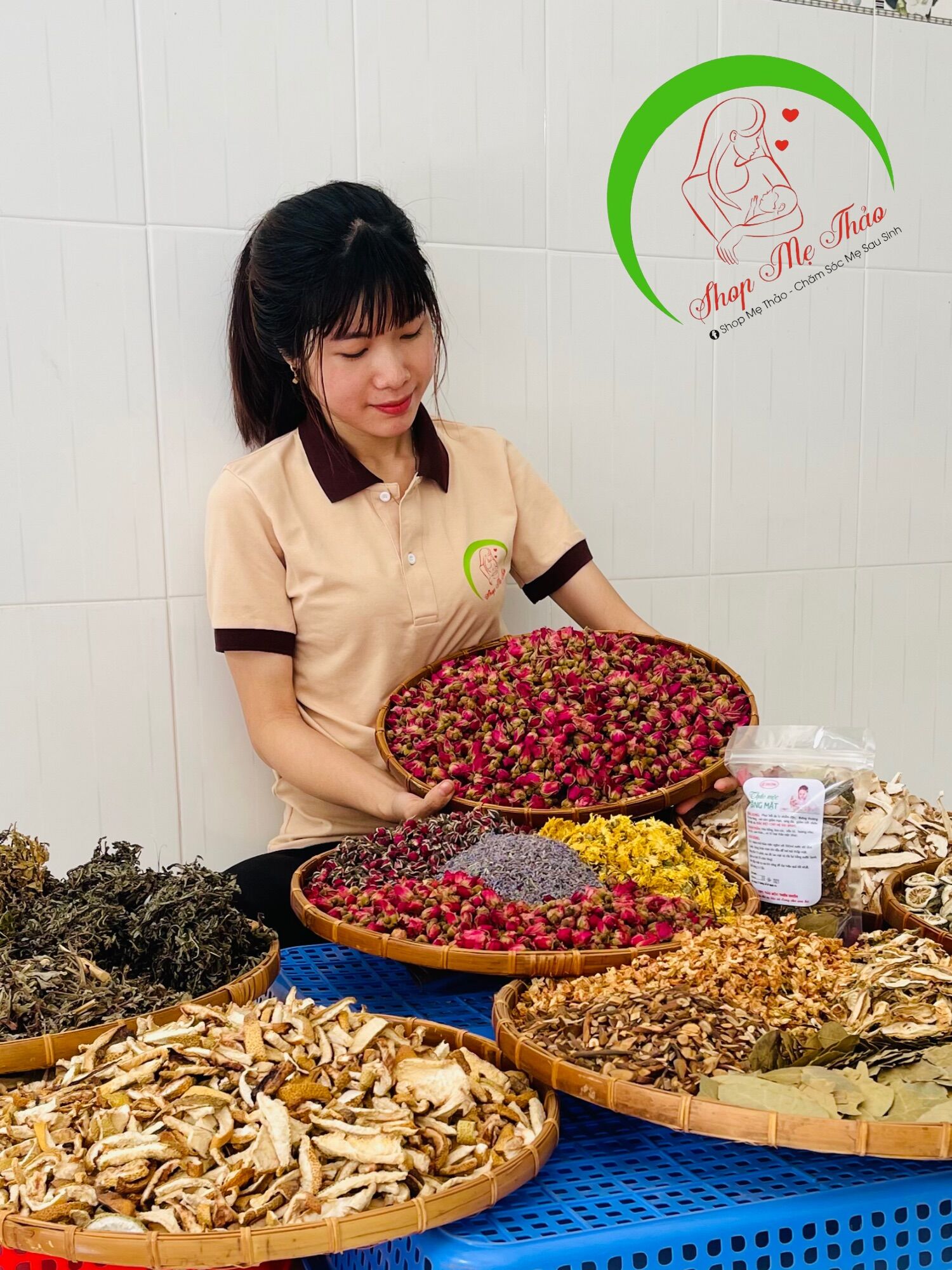 THẢO MỘC XÔNG MẶT TÚI 100G