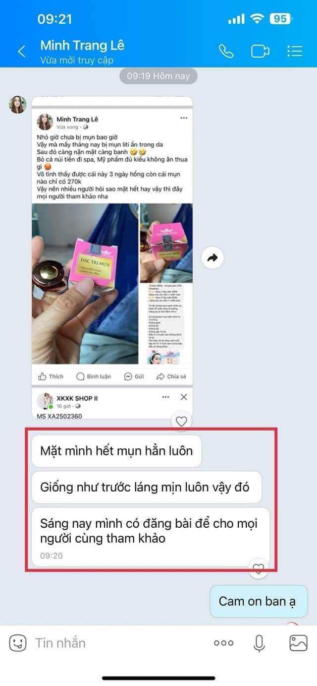 KEM MỤN ANGEL chính hãng 15g