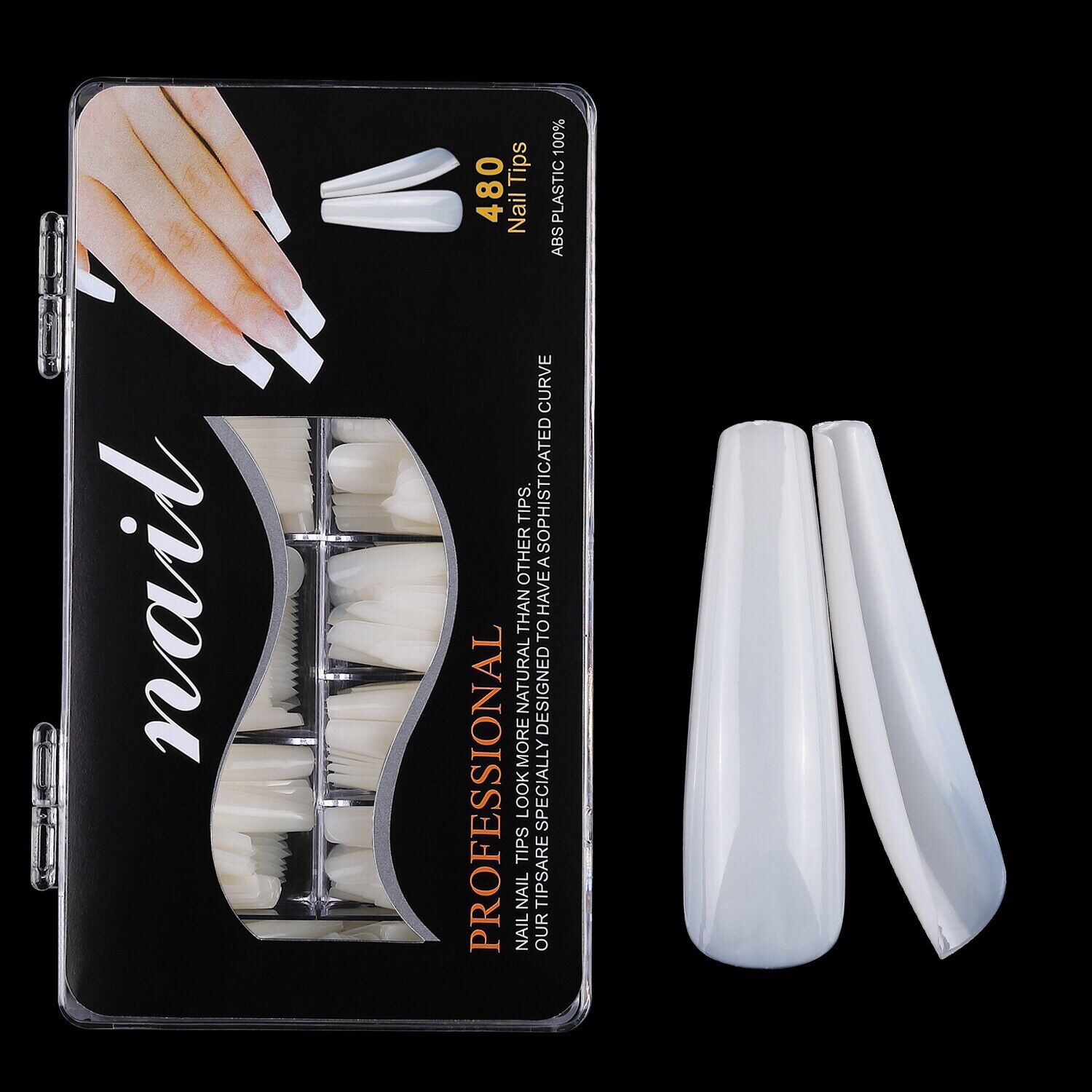 Móng up form thang vuông hộp 500 móng đủ size chuẩn hàng