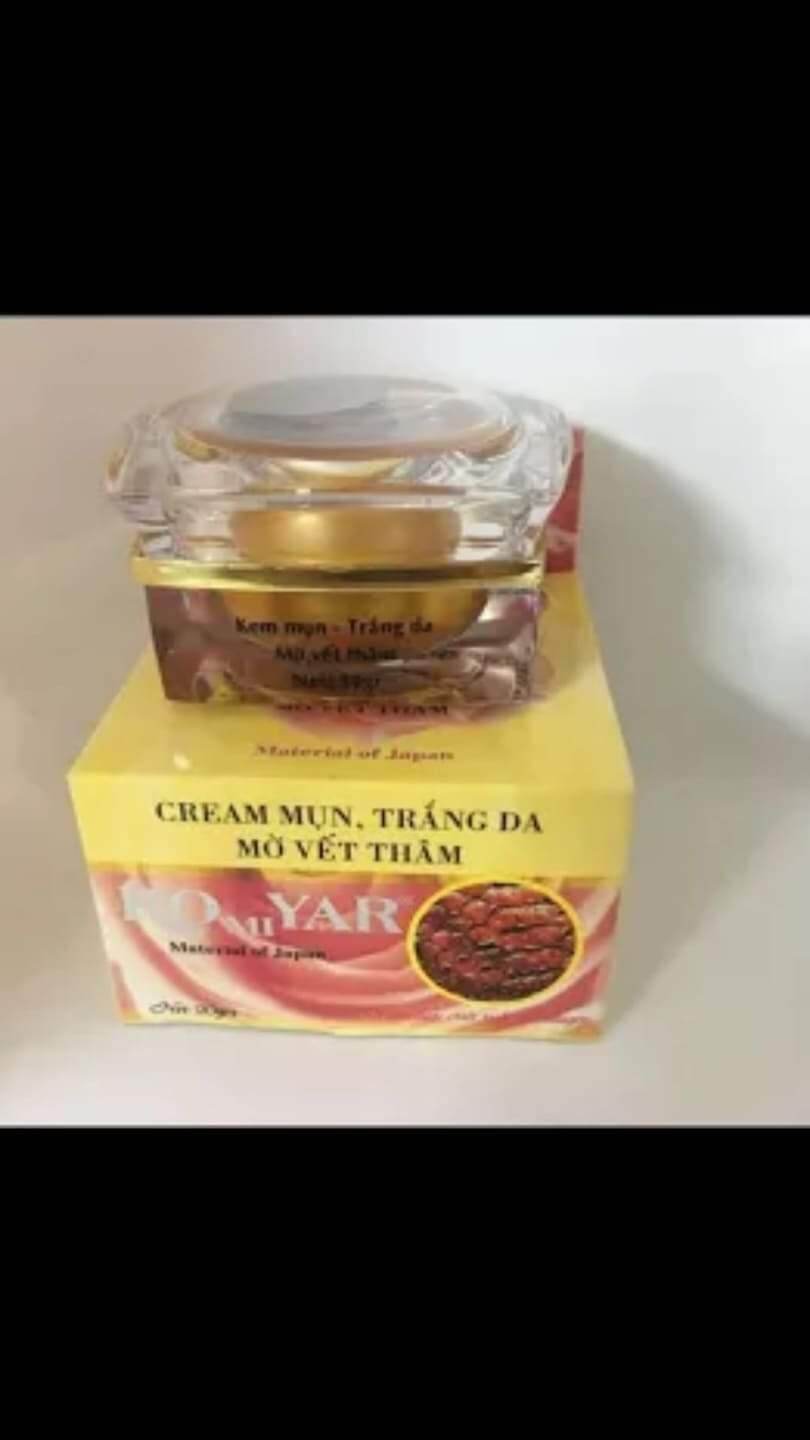 Kem Romiyar mụn trắng da mờ thâm