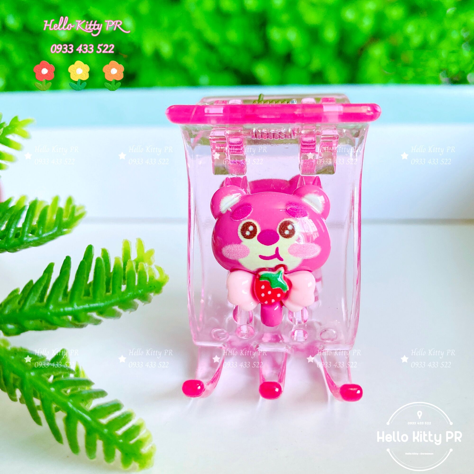 Kẹp càng cua 3 răng - 5 răng gấu dâu Lotso