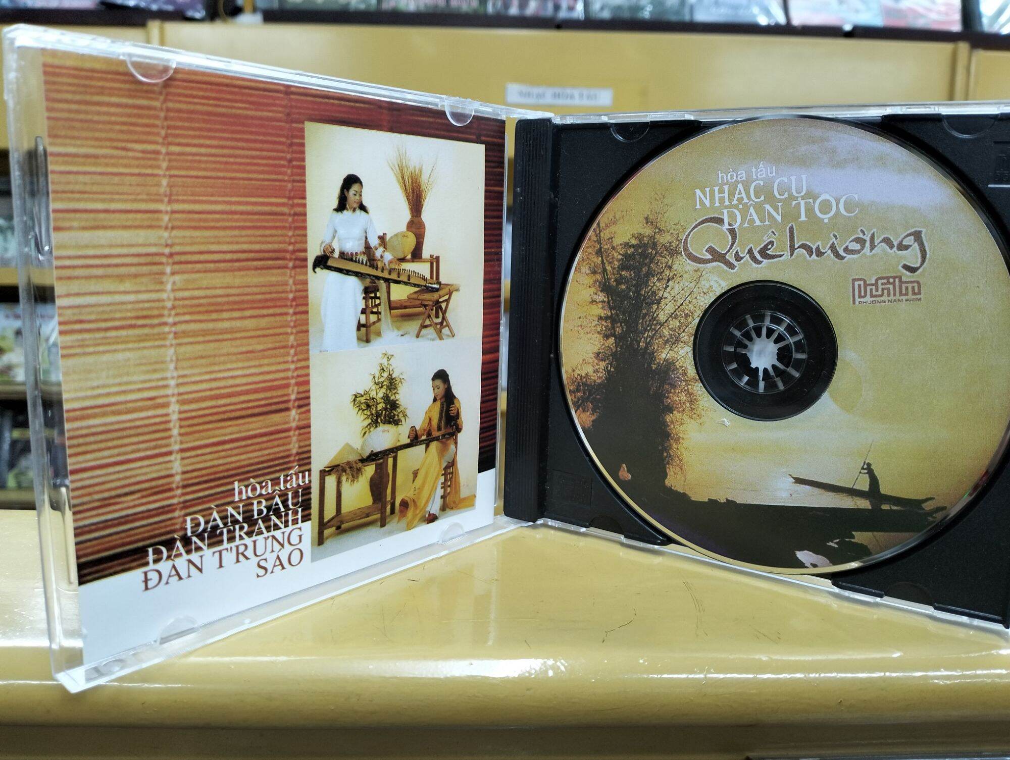 CD - Hoà tấu nhạc cụ dân tộc - Quê hương