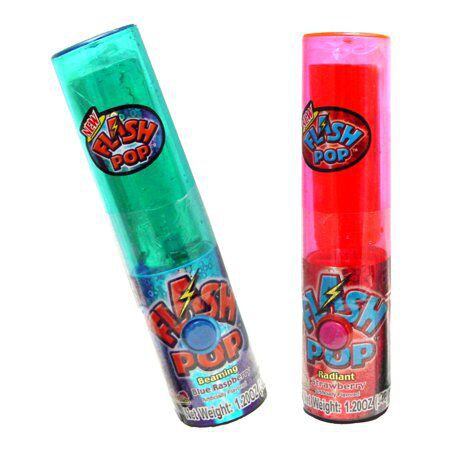 Kẹo Son Môi Có Đèn Kidsmania Flash Pop 34g