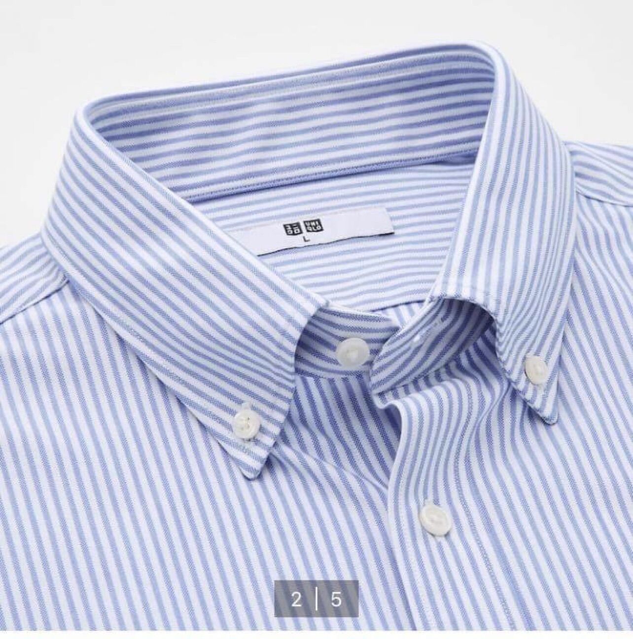 [Pick store Uniqlo Nhật] Áo sơ mi kẻ Nam cộc tay Uniqlo