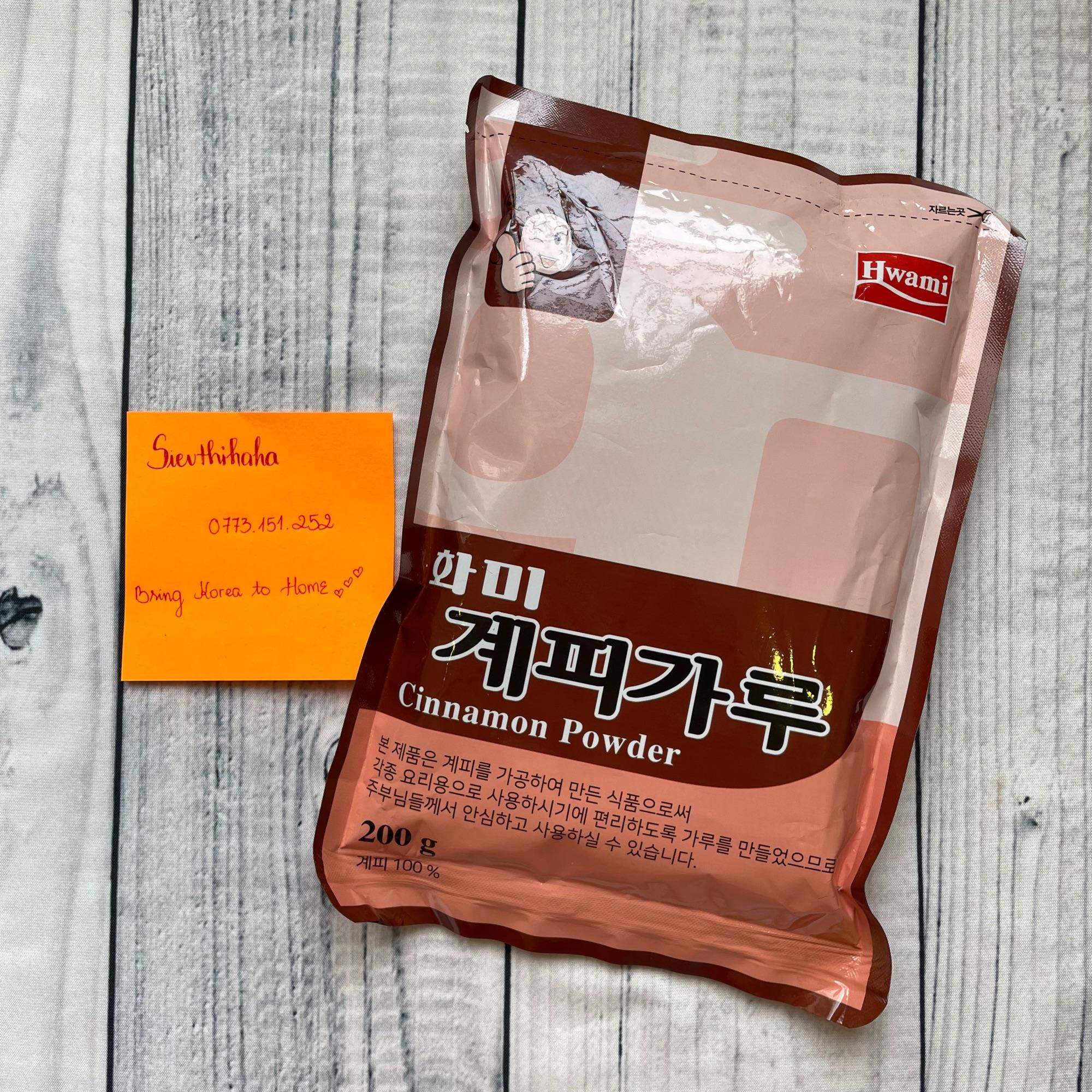 Bột quế Hàn Quốc Hwami Cinnamon Powder 200gr