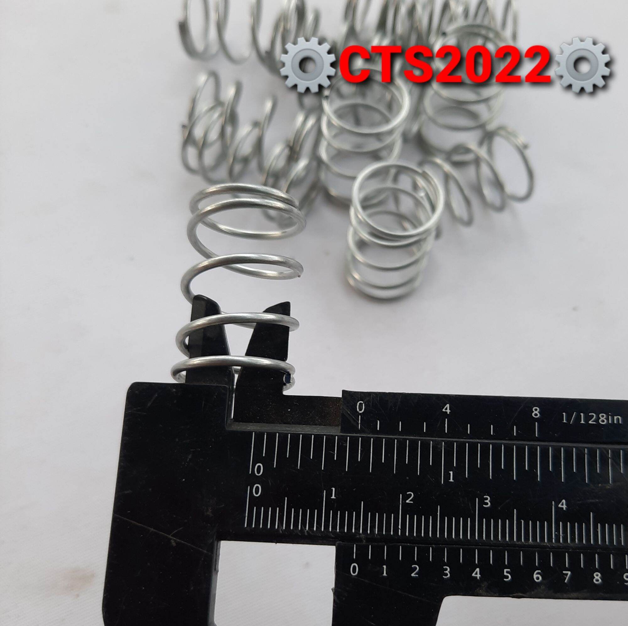 Lò xo nén phi 17mm sợi thép 1.2mm