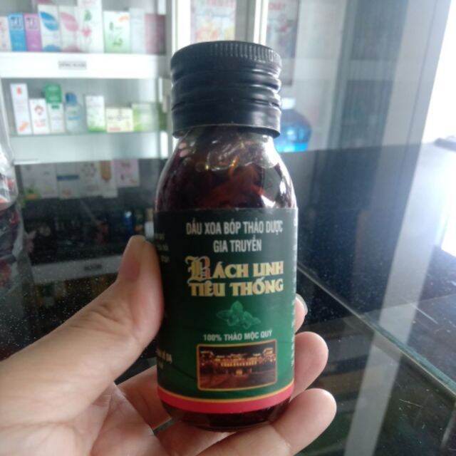 [HCM]Dầu xoa bóp thảo dược BÁCH LINH TIÊU THỐNG