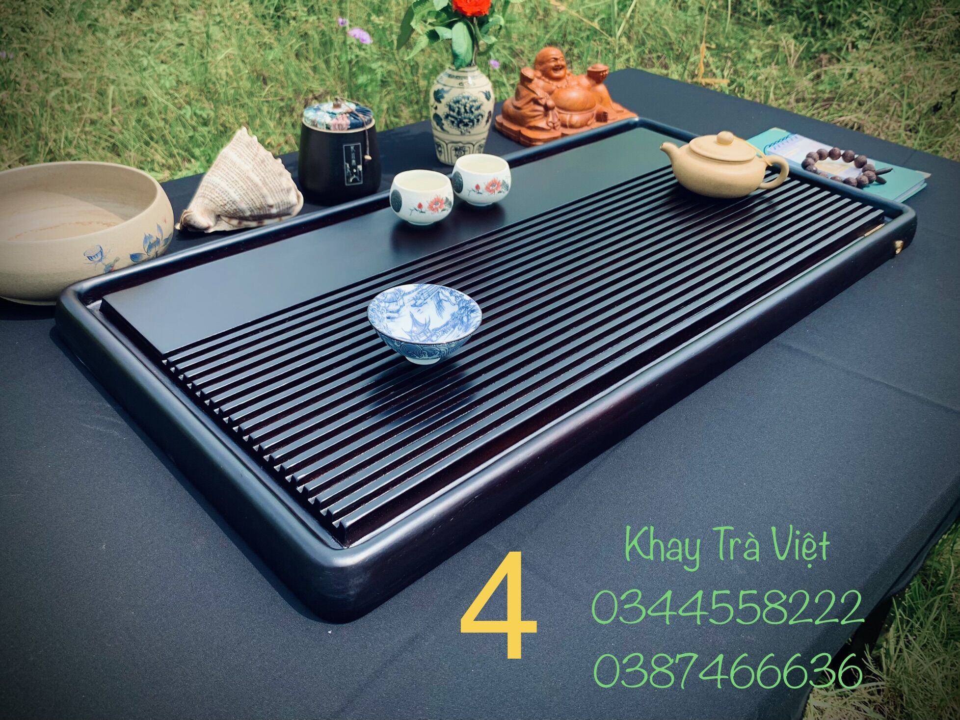 Khay trà Khay trà phip 1PEN8040 Khay trà gỗ