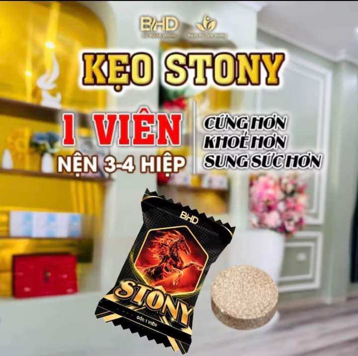 [Hộp 8 Cái] Kẹo Stony- Kẹo Đổi Gió Stony chính hãng