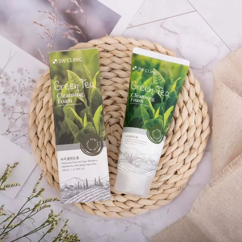 Combo 2 tuýp sữa rửa mặt trà xanh Green Tea 100ml