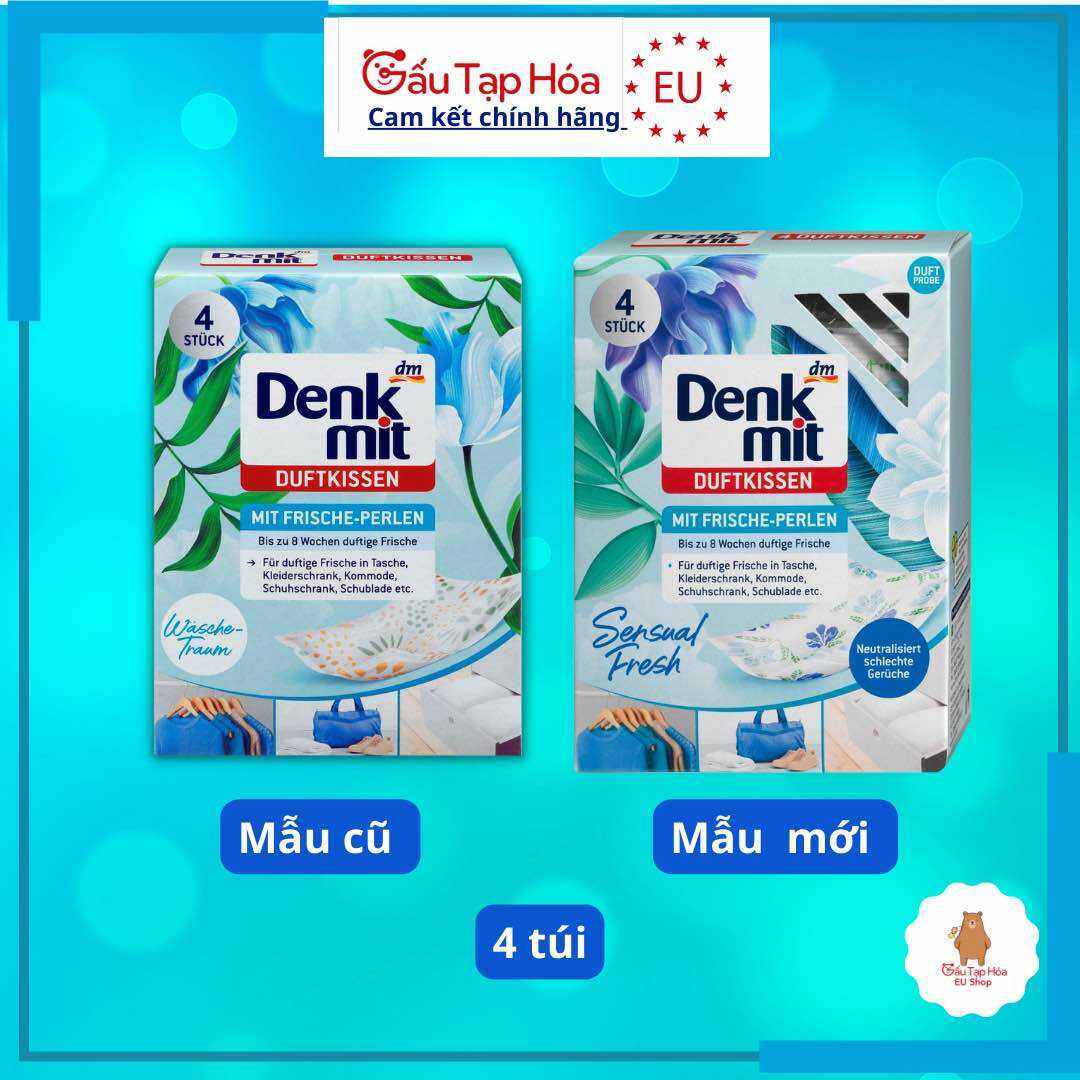 Túi thơm tủ quần áo Denkmit hàng chính hãng