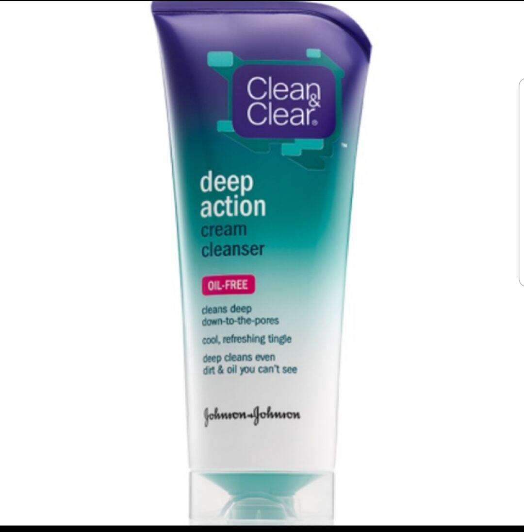 🌼 Sữa rửa mặt Clean & Clear deep action kiềm dầu, sạch mụn, se khít lỗ chân lông